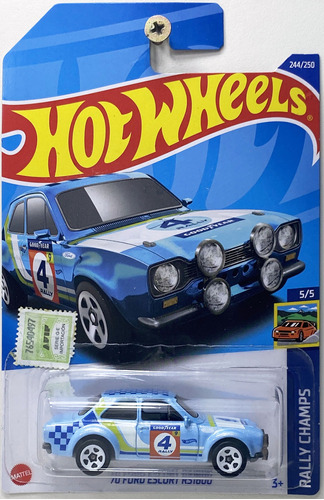 Hot Wheels Hwargento '70 Ford Escort Rs1600 J4405 2022