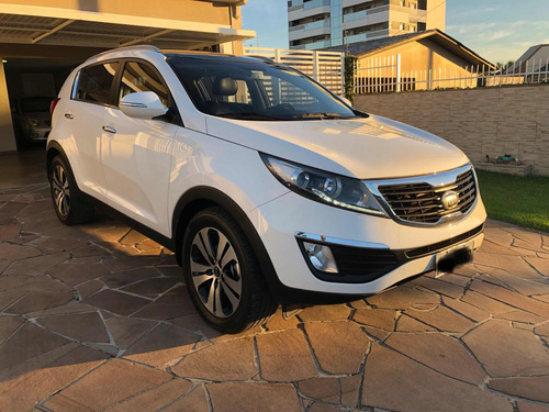 Kia Sportage Ex2- Branca -teto Panorâmico!- 2014