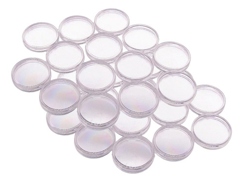 Cápsulas De Monedas Transparentes De 100 Piezas Propiedad