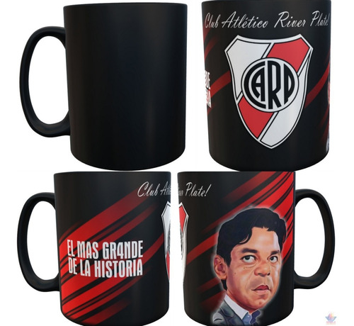 Taza Magica Muñeco Gallardo El Mas Grande River Plate Mod3