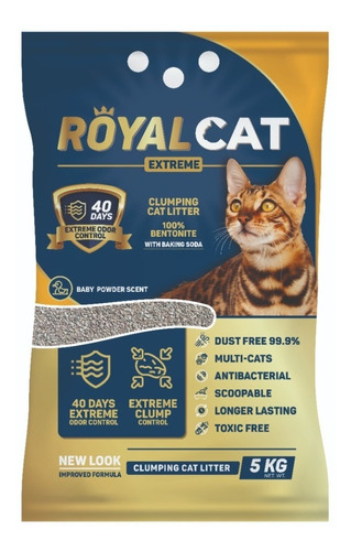 Arena Para Gatos Royal Bebe 10 Kilos