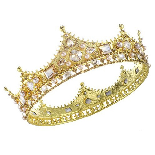 Santfe Royal Fullreycrown - Metal Tiara Crown For Men Pro