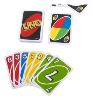 Juego De Cartas Uno || Mattel || Familiar
