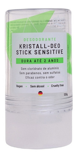 Imagem 3 de 6 de Desodorante Kristall Deo Stick Sensitive Alva 120g Crystal