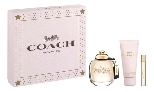 Coach New York Set De 3 Pz Con Mini Para Mujer