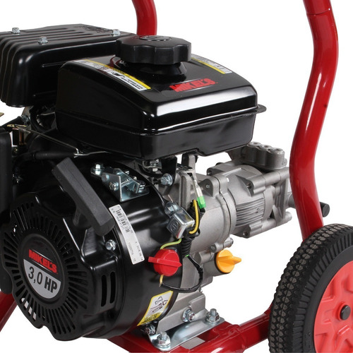 Hidrolavadora Alta Presion 200 Psi Gasolina 2.4 Hp Mikels Color Negro