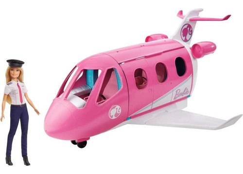 Barbie Explorar E Descobrir Jatinho De Aventura Mattel Gjb33