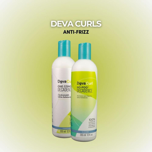 Devacurl No-poo Decadence Kit Shampoo E Condicionador 355ml