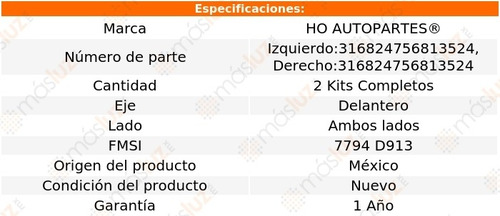 2- Kits De Cálipers De Frenos Delanteros Torrent 06/09 Ho