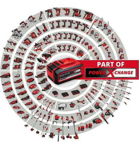 Compresor de aire mini eléctrico portátil Einhell Power X-Change Pressito 18/21 90W rojo/negro