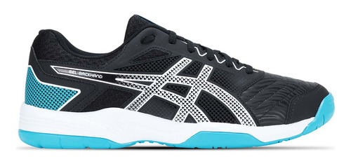 Zapatillas Asics Gel-backhand Black/island Blue Hombre