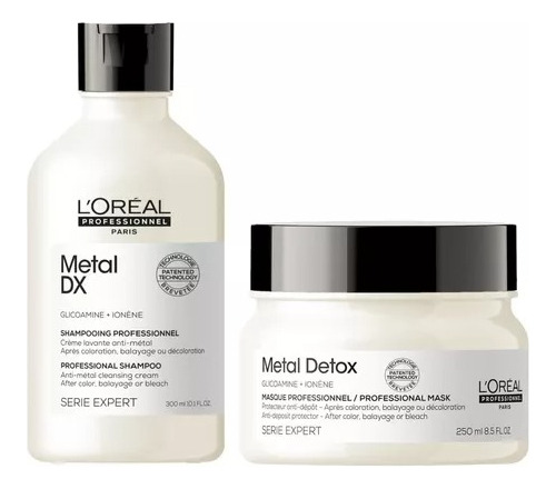 Pack De Shampoo Y Mascara Metal Detox Loreal