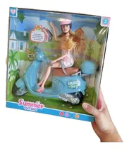 Comprar Muñeca Con Moto Y Accesorios