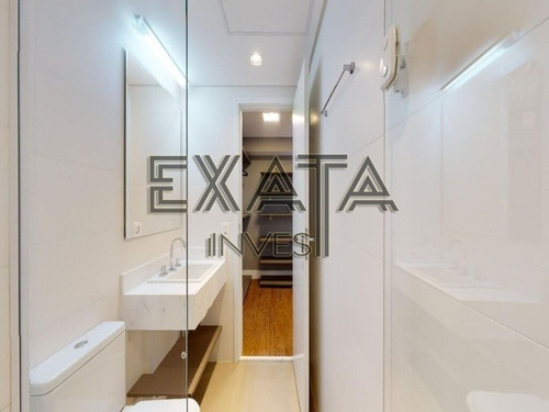 Imagem 8 de 30 de Apartamento À Venda No Itaim Bibi, Com 52m² Úteis, Suíte, 3 Banheiros, 1 Vaga De Garagem, Ótimo Local. - Ap01217 - 70423791