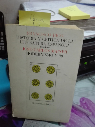 Historia Y Critica De La Literatura Española // Rico