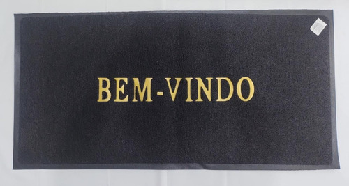 Capacho Grande De Vinil Bem Vindo 0,60x1,20m Cores Cnbr