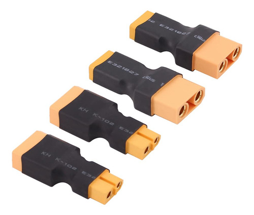 Pack De 4 Adaptadores Xt60 A Xt90 For Rc Conexiones