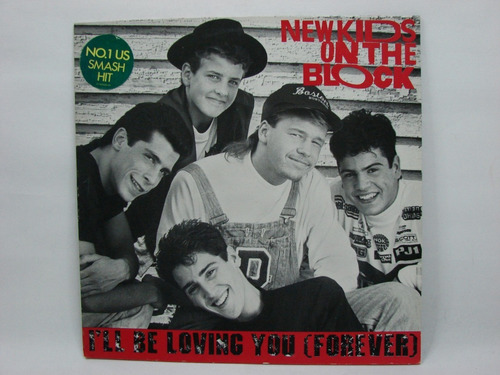 Vinilo Single 12 New Kids On The Block I'll Be Loving You (f