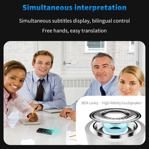 Dispositivo Traductor De Idiomas Portátil Traducción De Voz