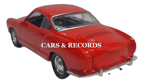 Volkswagen Karmann Ghia Coupe Nuevo Sin Caja - R Welly 1/32 Rojo