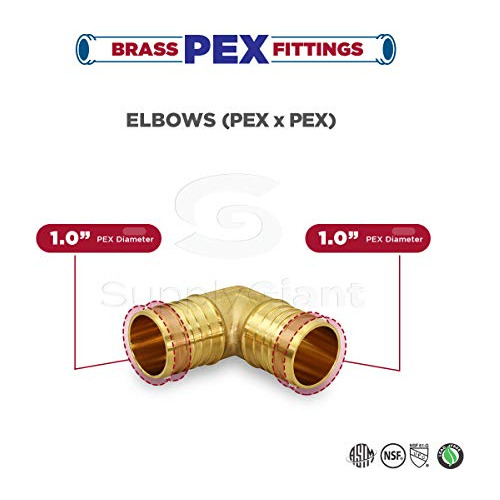 Codo De 90 Grados De Pex X Pex Accesorio De Tubería De...