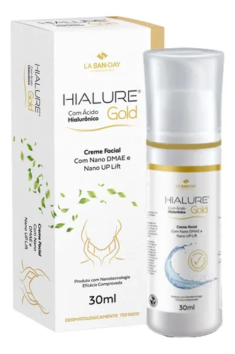 comprar Hialure Gold Creme Facial Nano Dmae E Up Lift 30ml Tipo de pele  La San-Day