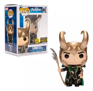 Loki With Scepter Funko Pop 985 / Marvel / Original / Eexcls