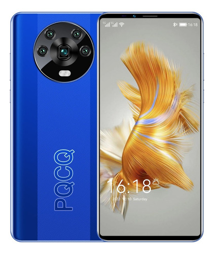 Teléfonos Inteligentes Android Baratos Ma40 Pro Azul 5.5 En 16gb Ram 1tb Rom