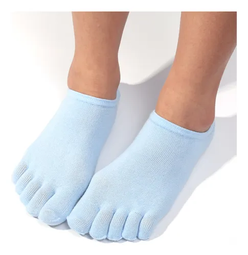 Calcetín Náutico De Cinco Dedos Para Mujer, Invisible, Fino