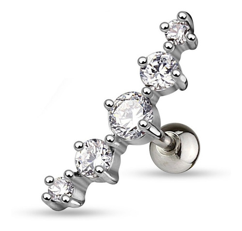 Imagen 1 de 4 de Piercing Cinco Strass Piercing Argentina ®