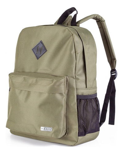 Mochila Porta Notebook Zom Zb-284ra Eco Verde 35lt