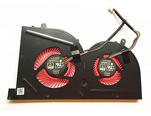 Nuevo Ventilador De Refrigeracion Gpu Para Msi Gs63 Gs63vr