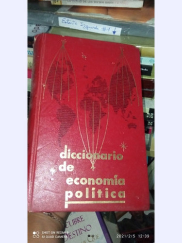 Diccionario De Economía Política Tomo 2. 