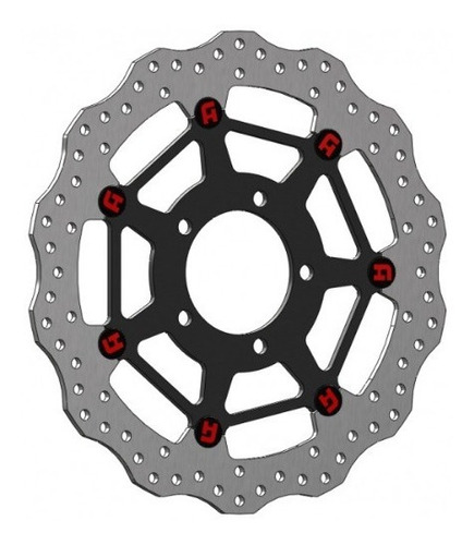 Disco De Freno Accossato Rac. Kawasaki Zx-6r / Zx-10r / Z800