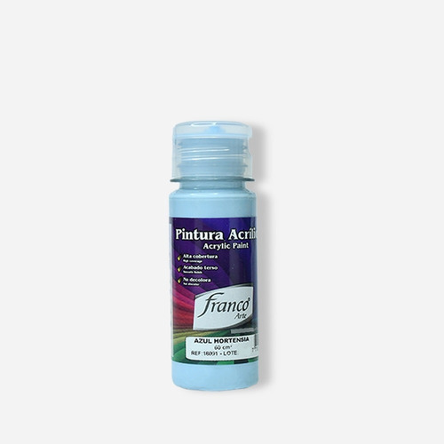 Pintura Al Frió Franco X60 Ml Azul Hortencia 44