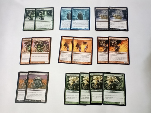 Magic The Gathering Lote De 18 Tarjetas Mtg Darksteel 2004 (Usado)