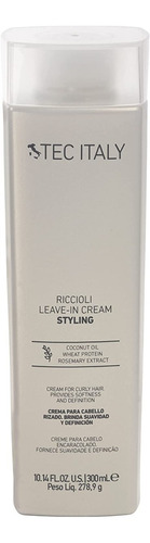 Tec Italy Riccioli Leave In Cream Crema Para Definir Rizos