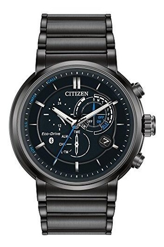 Citizen Ecodrive Proximity Black Steel Smartwatch Para Hombr