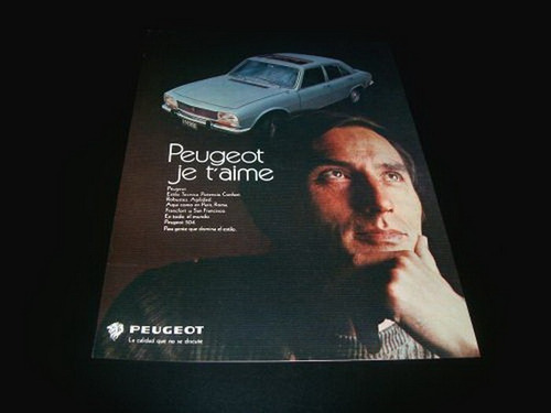 (pa236) Publicidad Clipping Peugeot 504 * 1971
