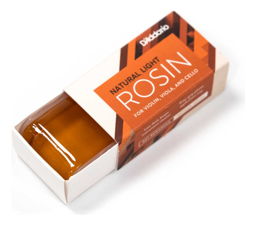 Cera D'addario Natural Light Rosin Vr200 Violin Viola Cello