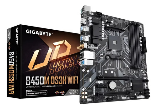 Mother Gigabyte B450m Ds3h Wifi