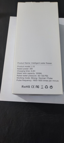 Irrigador Bucal Portable Ne