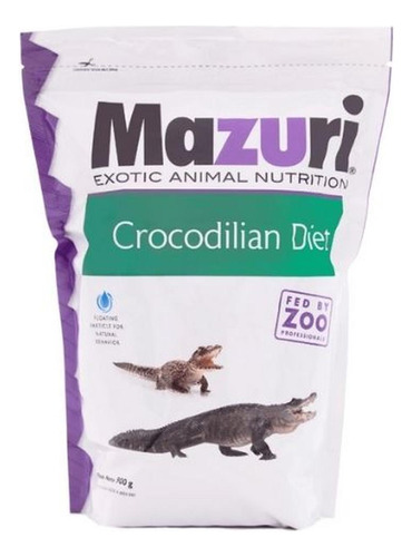 Alimento Mazuri Dieta Para Cocodrilos Y Lagartos 900 Grs