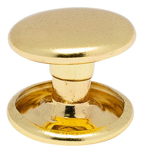 100 Piezas De Latón Puro Tornillo Remaches Bolsa 6x4mm