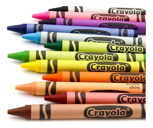 Crayones Crayola Estándar Estuche Con 24 Colores Diferentes