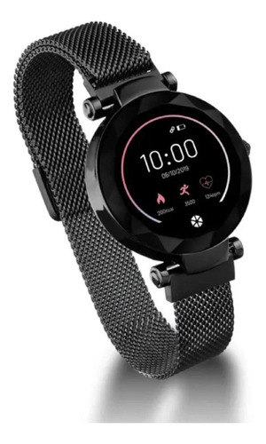 Smartwatch Paris Bluetooth Preto Ip67 Atrio - Es267