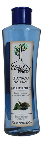 Shampoo Árbol Verde Natural Crecimiento 500ml