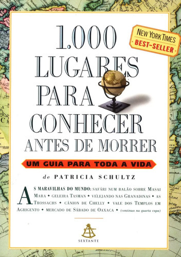 Livro 1000 Lugares Para Conhecer Antes De Morrer