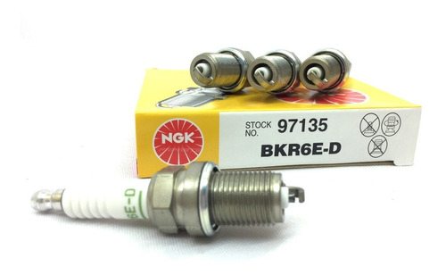 Imagem 2 de 3 de Jogo Velas Ngk Fiat Palio 1.0 Economy Fire Flex 8v 2011 2012