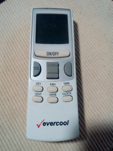 Control Remoto Para Aires Acondicionados Evercool